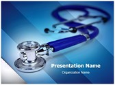 Medical Stethoscope Editable PowerPoint Template