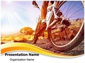 Cyclist Editable PowerPoint Template