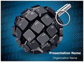 Cyber Terrorism Editable PowerPoint Template