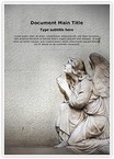 Guardian Christian Angel Editable Template