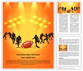 American Rugby Sports Editable PowerPoint Template