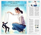 Businesswoman Leadership Template