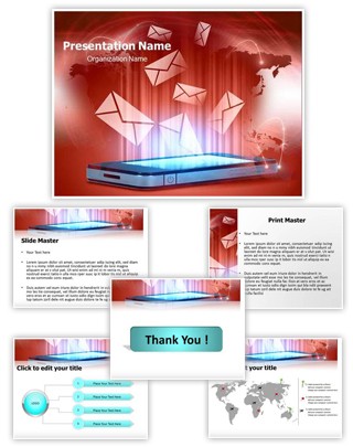 Modern Communication Editable PowerPoint Template