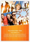 Collage Leisure Activities Editable Template