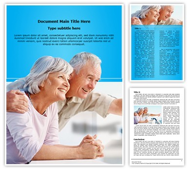 People Retirement Editable Word Template