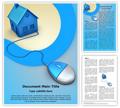 Mortgage Real Estate Editable Word Template
