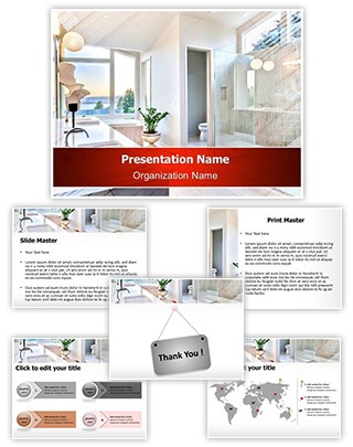 Bathroom Editable PowerPoint Template