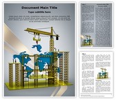 Construction World Editable PowerPoint Template