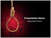 Hangmans Knot Editable PowerPoint Template