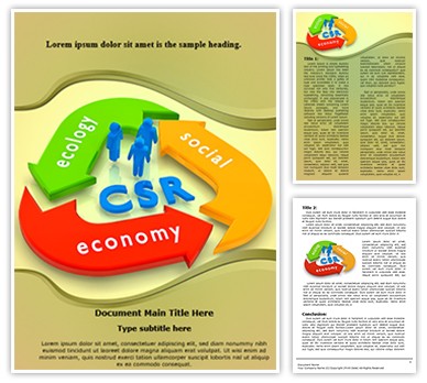 CSR Lifecycle Editable Word Template