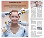 Cryolifting Mesotherapy Editable PowerPoint Template