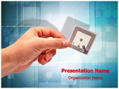 Radio Frequency Identification Tag Editable PowerPoint Template