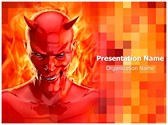 Satan Devil Editable PowerPoint Template