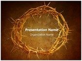 Crown of Thorns Editable PowerPoint Template