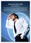 Successful Business Leader Editable Template