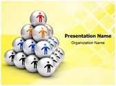 Hierarchy Pyramid Editable PowerPoint Template