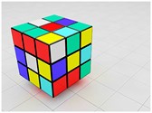 Rubiks Cube Editable PowerPoint Template