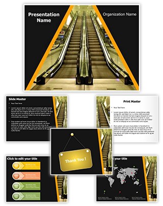 Escalator Editable PowerPoint Template
