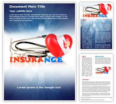 Life Insurance Editable Word Template