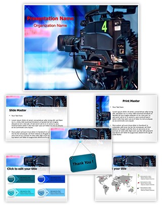 TV Show Editable PowerPoint Template