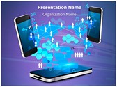 Mobile Network Technology Editable PowerPoint Template