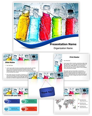 Energy Drink Editable PowerPoint Template