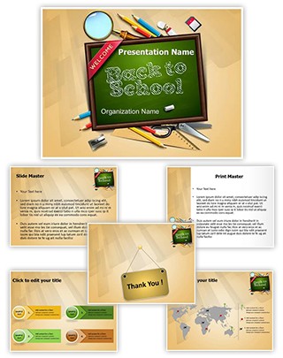 School Education Editable PowerPoint Template