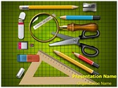 School Supplies Editable Template