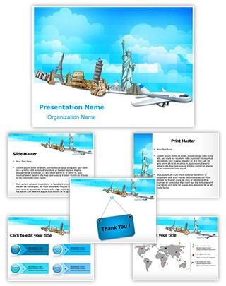 Tourism Historical Monument Editable PowerPoint Template