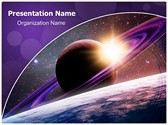 Planet Saturn Editable PowerPoint Template