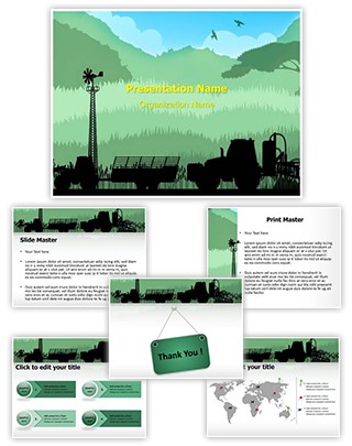 Agriculture Cultivation Editable PowerPoint Template