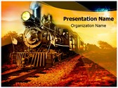 Steam Engine Editable PowerPoint Template