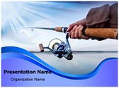 Lake Fishing Editable PowerPoint Template