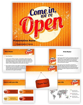 Retail Selling Service Editable PowerPoint Template