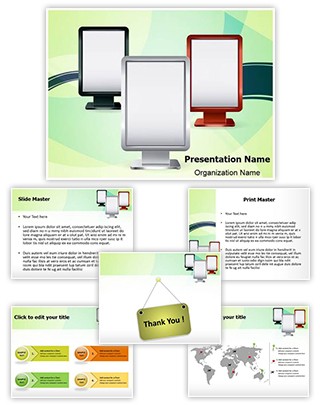 Stand Display Editable PowerPoint Template