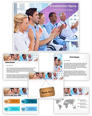 Medical Conference Editable PowerPoint Template