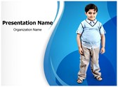 Obesity In Children Editable PowerPoint Template