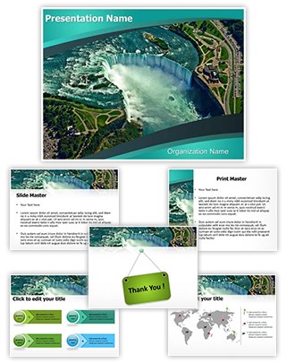 Niagara Falls Editable PowerPoint Template