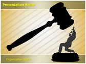 Crime Punishment Editable PowerPoint Template