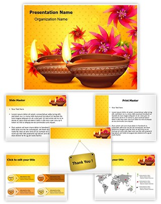 Diwali Festival Editable PowerPoint Template