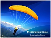 Paragliding Editable PowerPoint Template