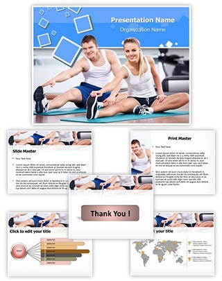 Physical Exercise Editable PowerPoint Template