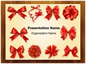 Gift Bows And Ribbons Template