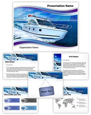 Powerboat Editable PowerPoint Template