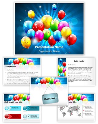 Holiday Celebration Editable PowerPoint Template