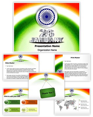 Indian Republic Day Editable PowerPoint Template