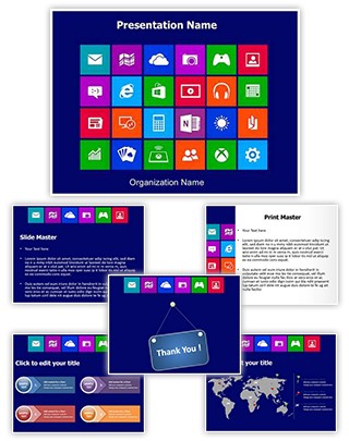 Computer Applications Editable PowerPoint Template