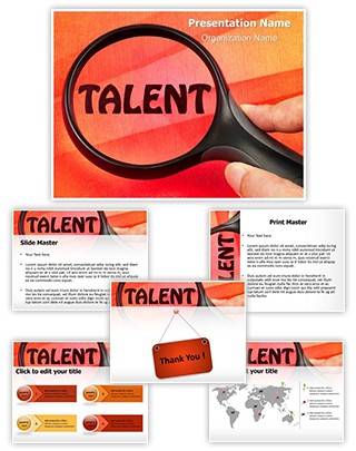 Talent Editable PowerPoint Template