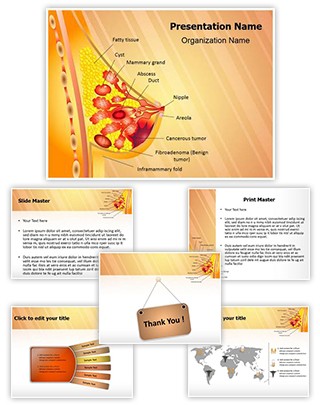 Breast Cancer Editable PowerPoint Template