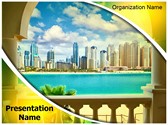 Dubai Tourism Editable PowerPoint Template